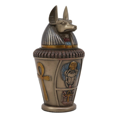 Figurine gods antique deities duamutef canopic Methuli