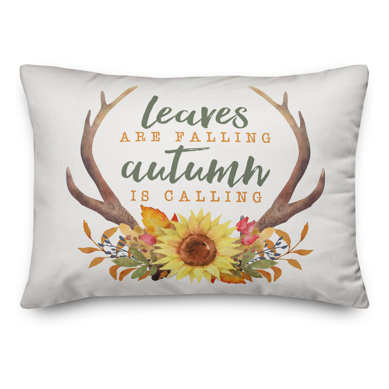 Coussin lombaire Leaves Are Falling