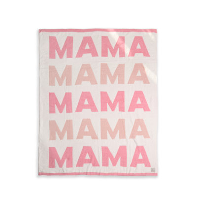 Jeté multicolore Mama