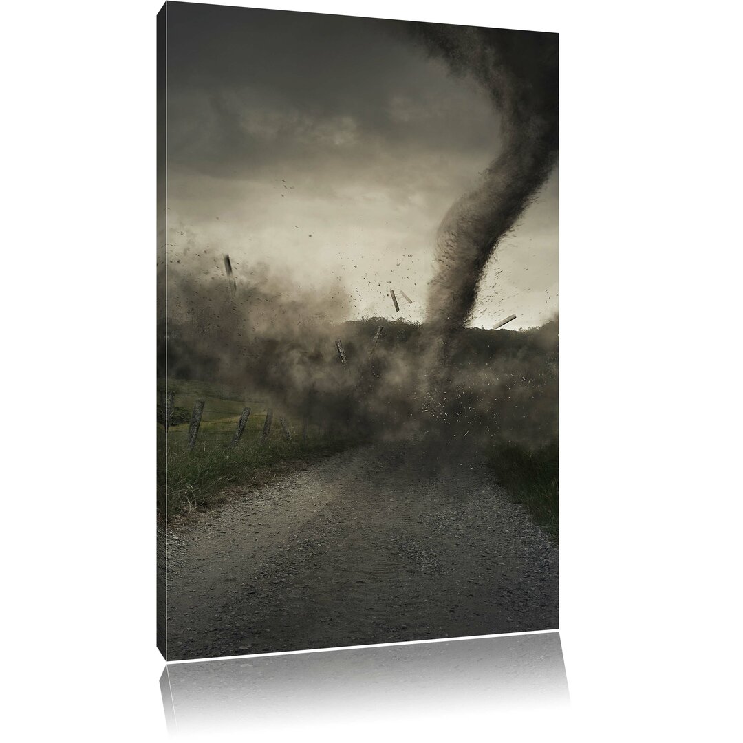 Leinwandbild Tornado, Fotodruck