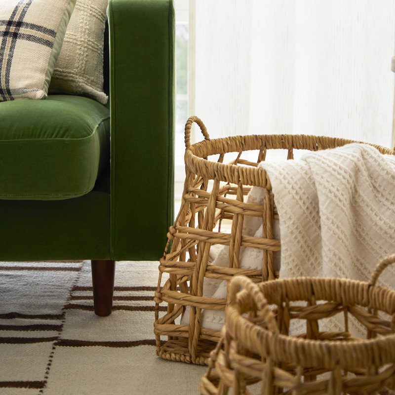 Small Woven Basket, 6