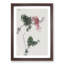 Pink Hibiscus Plant in Abstract - Framed Print-55768866-55768867
