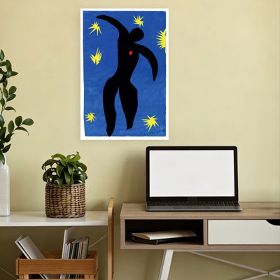 Cosmic Dancer Abstract Bold Contemporary Landscape Nature Wall Art Print 1 Piece Wrapped Canvas Wall Art