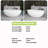66.93'' x 39.37'' Soaking Solid Surface Bathtub