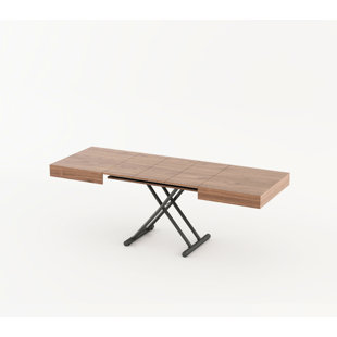 Table basse à pousser et tirer