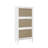 3 Door Shoe Rack, Freestanding Modern Entryway Storage, 44Lb Load Capacity, Engineered , -Proof, , Sun-, No Burrs, Delicate Finish, 2 Compartments Each Layer, Gold Handle For Smooth Operation, Matte-736083