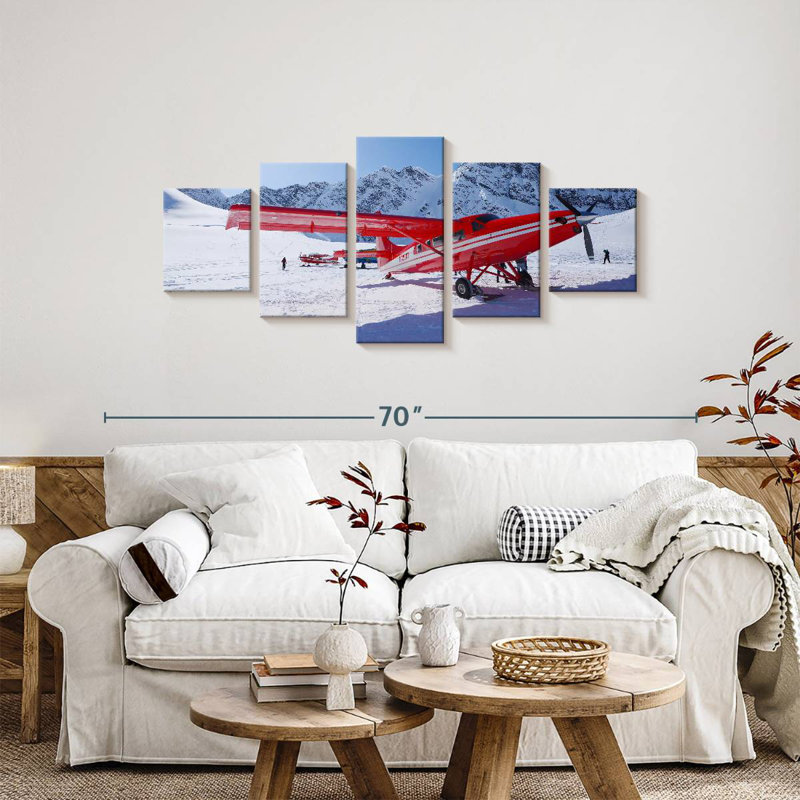 Airplane, 24" H x 55" W