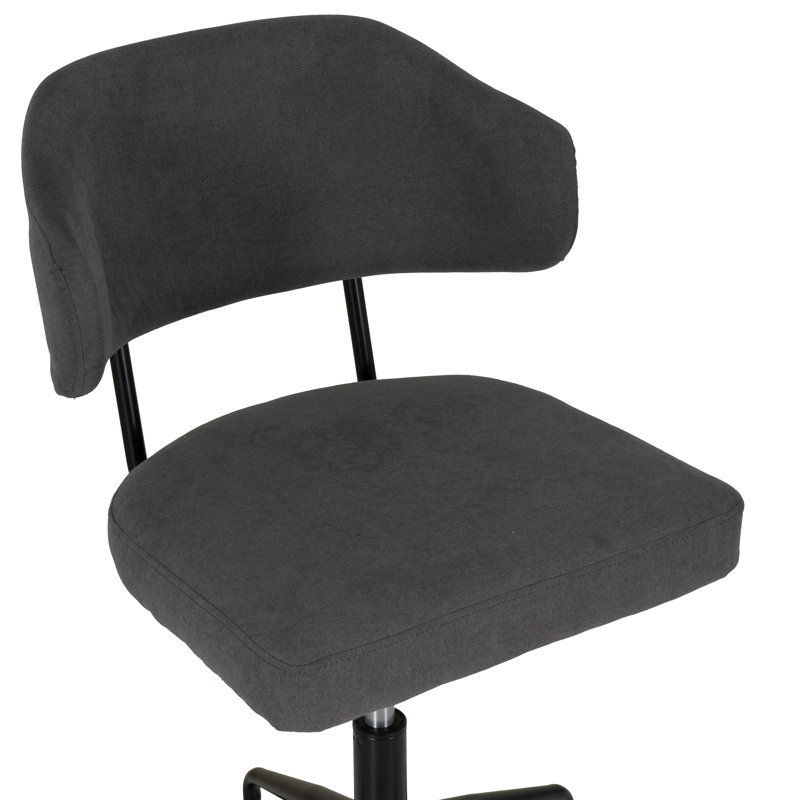 Tessa Swivel Office Chair, Gray