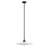 Hadley 1-Light Pendant in Matte Black-2025191032