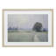 «Long Driveway Bluish Landscape», reproduction d'art sous verre encadrée par Petal Prints Design-1415237254-1415237255