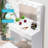 Maddis Vanity Set with Lighted Mirror and Large Drawer-1098401837