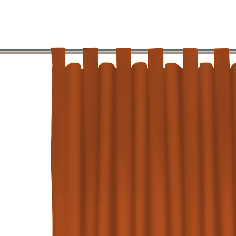 Curtain Panel Panel, Width 132 x Drop 225, Terra