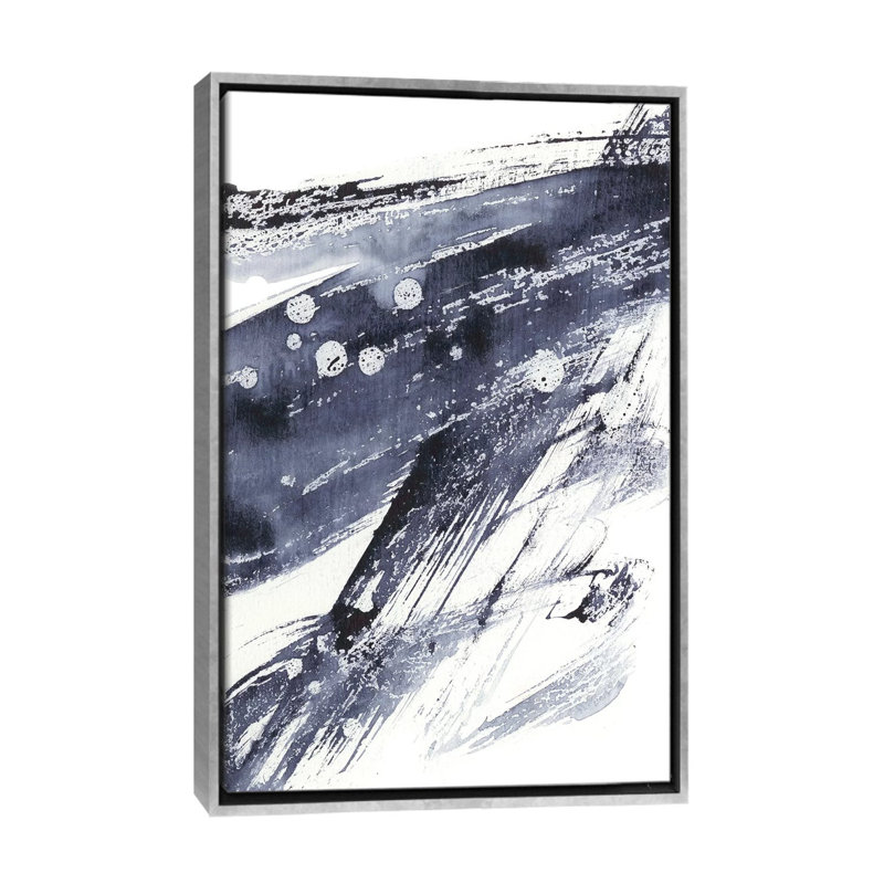 " Directionality I " by Ethan Harper, 60" H x 40" W x 1.5" D, No Mat, Silver Framed