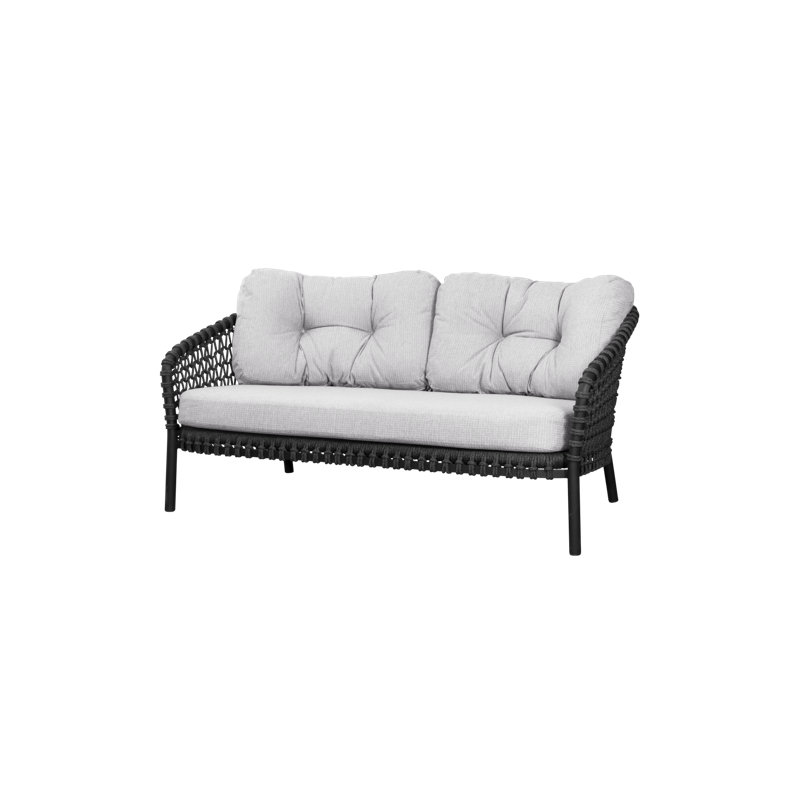 Ocean Large 2-Seater Sofa, Dark Gray