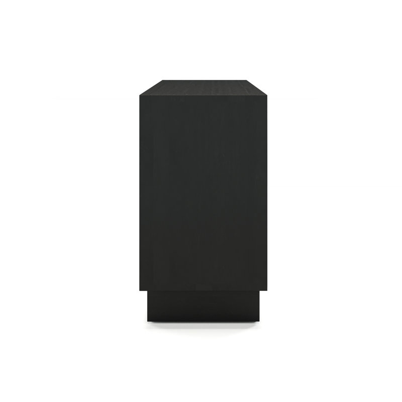 Sumi 68'' Solid Wood Sideboard, Charcoal