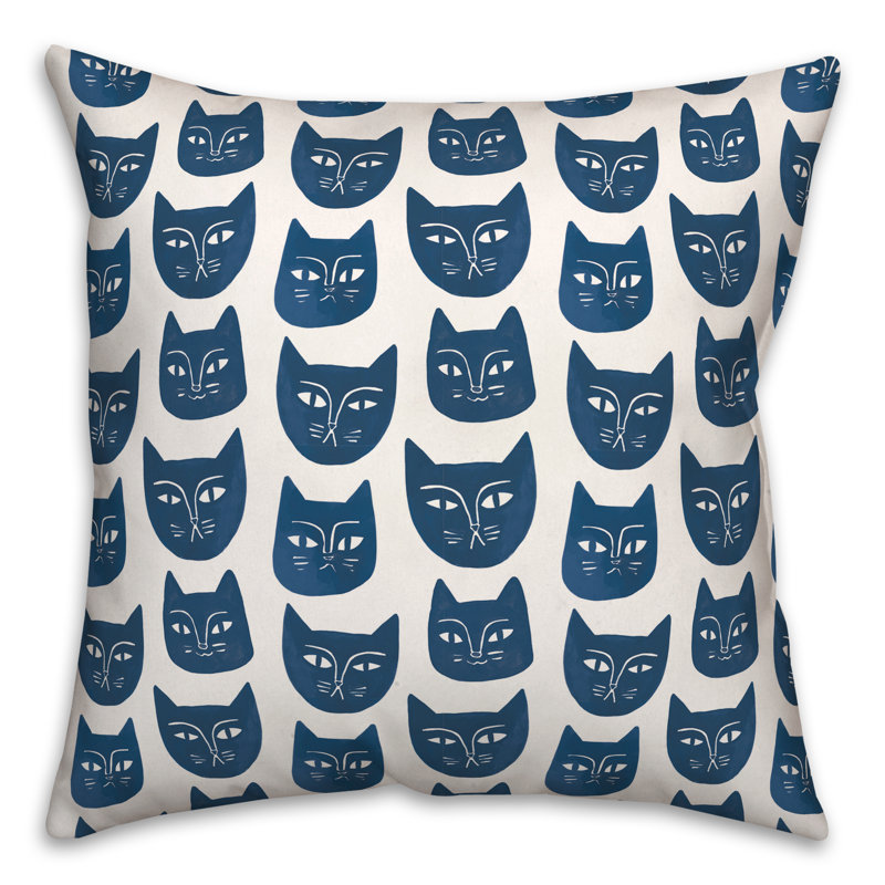 Animal Print Spun Polyester Throw Pillow