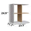 Table de bout avec rangement Tayvonne