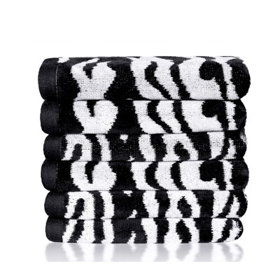 Zebra Midweight Bath Towel