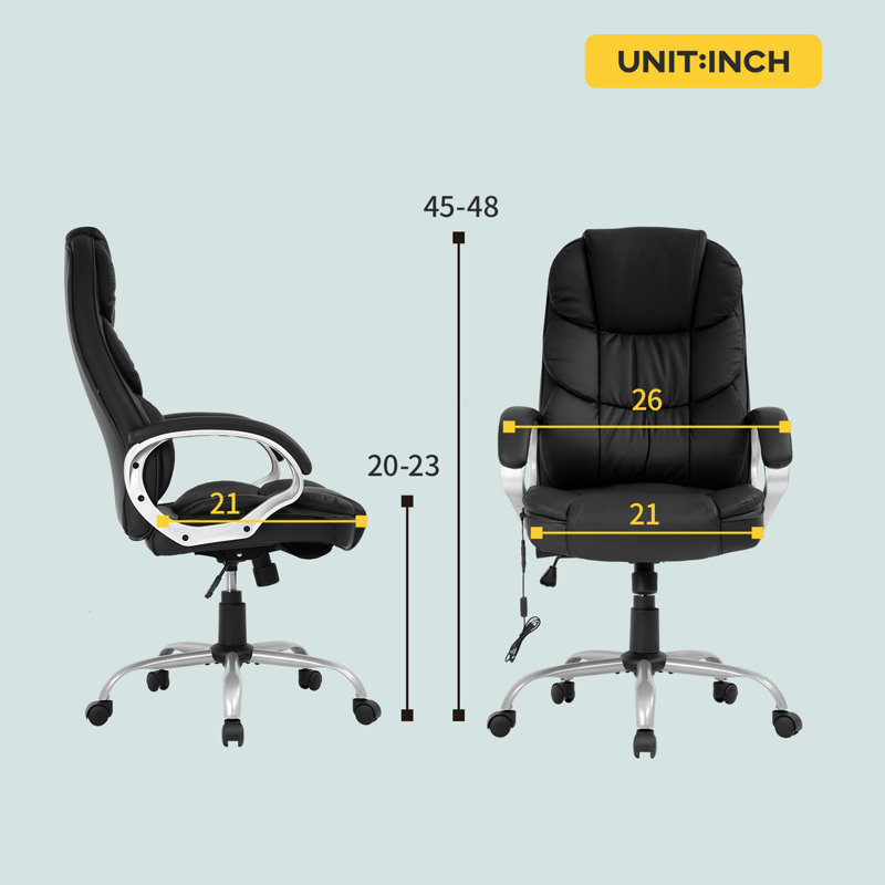 Fauteuil Auti Excutive, Noir