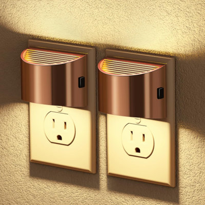 Semi-Arc Wall Sconce Night Light With 3CCT Tunable White And Auto Sensor