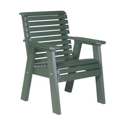 Banc de parc en plastique plain Zent