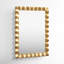 Edith Metal Rectangle Wall Mirror-1231056935