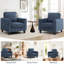 Chaises d'appoint Mid-Century avec dossier large-1186122523
