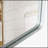 Glossy Brushed Silver Rounded Corner Rectangle Wall Mirror-1235821586