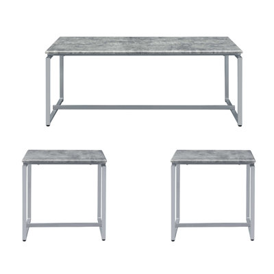 Ensemble de 3 tables basses Aguanga