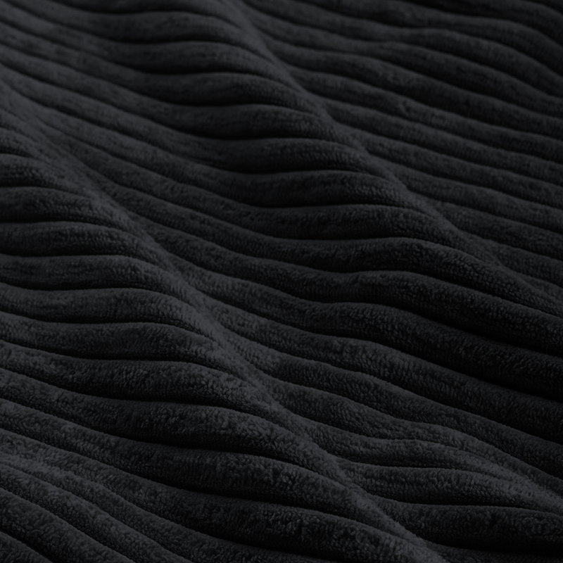 Antonietta Velvet Scatter Cushion Cover, Black