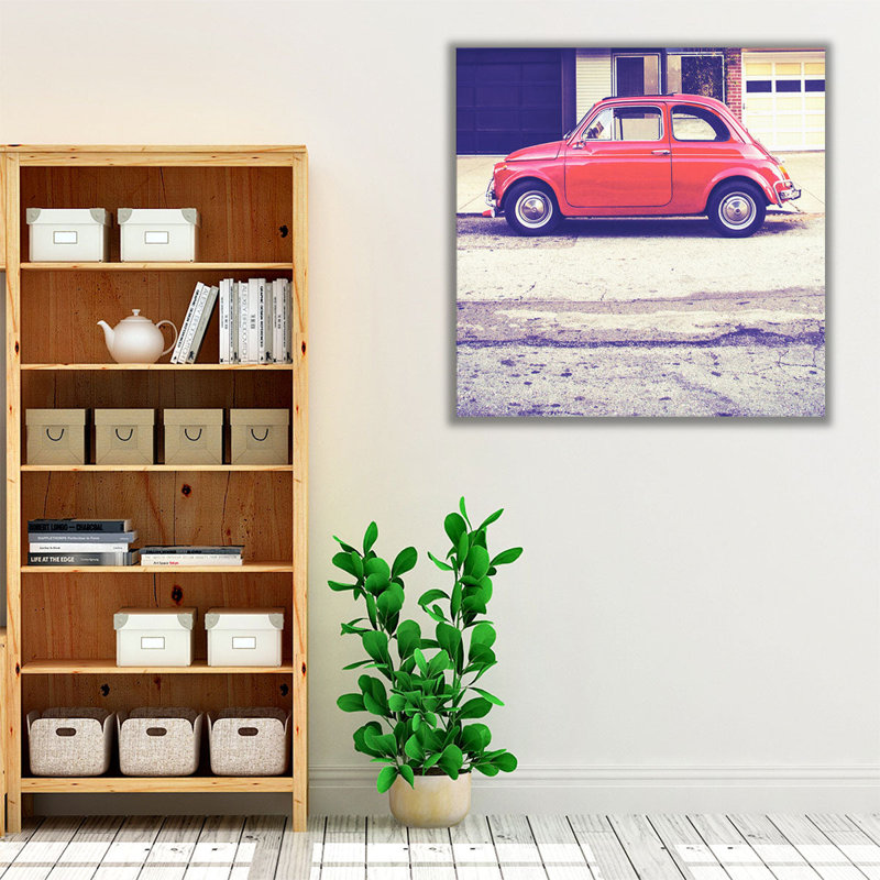 «Vintage Ride V», reproduction d'art sur toile, H 24 po x l 24 po
