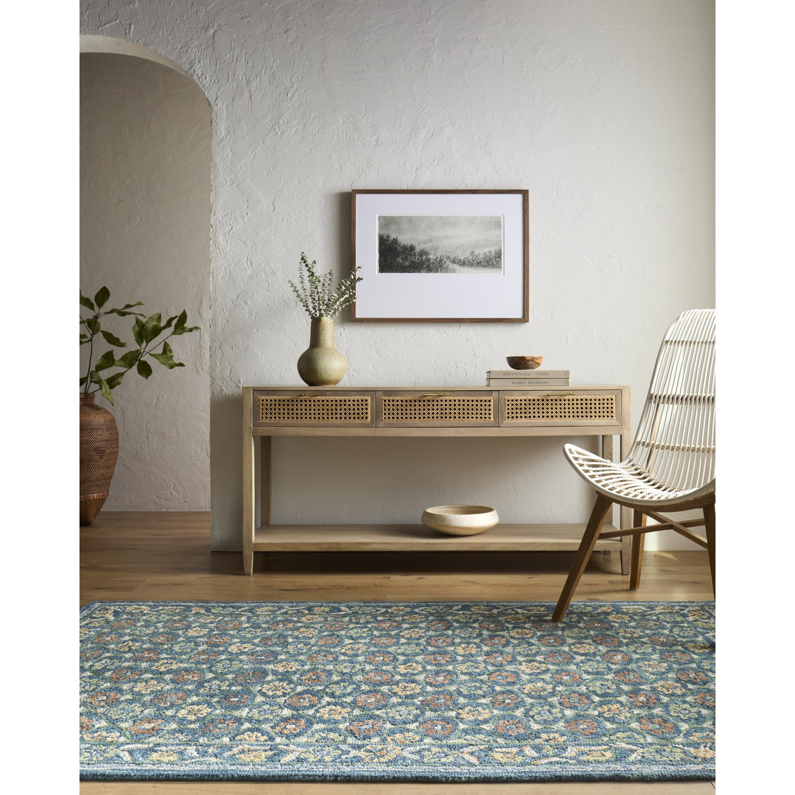 Manor Handmade Rug, Rectangle 5' x 7' 6"