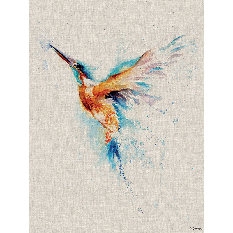 A Quick Dip - Wrapped Canvas Print, Wrapped Canvas, 80cm H x 60cm W x 3.08cm D