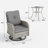 2-Person Patio Conversation Set With Rocking Swivel Chairs And Tempered-Glass Table-486542856