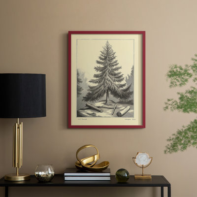 Reproduction d'art encadrée de Noël