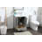 Irene 24'' Single Bathroom Vanity with Engineered Marble Top-2102482769