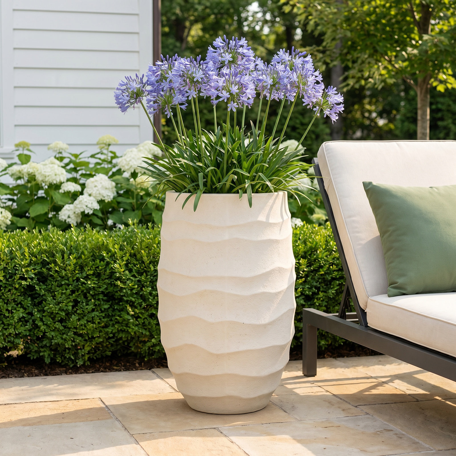 Hanks 20" Handmade Pot Planter, 36" H x 19.5" W x 19.5" D