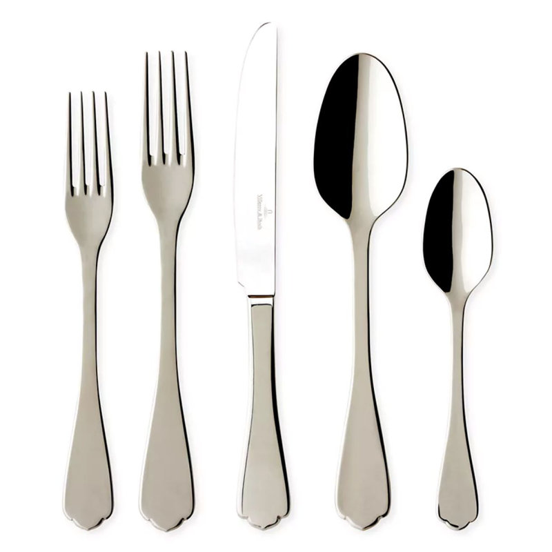 Villeroy & Boch Medina 64 Piece Flatware Set, Service for 12