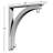 Endurathane Emery Bracket, 3 1/2"W x 28"D x 30"H, Factory Primed