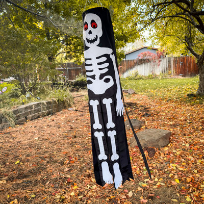 Lil' Bones Skeleton 3D 40" Windsock