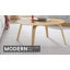 Table basse circulaire de style Mid-Century légèrement biseautée-1551831167