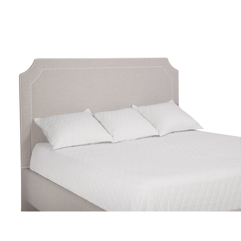 Chandler Upholstered Headboard, Queen, Light Blue Performance Fabric 0851-55
