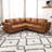 Comerford Upholstered L-Shaped Sectional Symmetrical