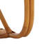 Brauner Rattan Pole Accent Chair
