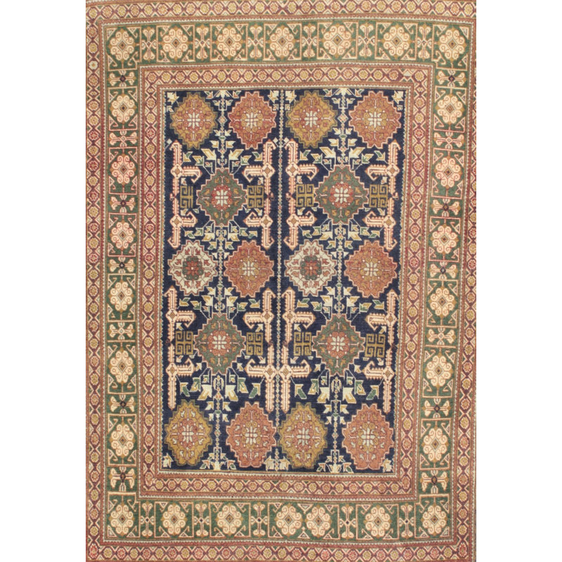 Tapis beige Southwestern, Rectangle 5 pi x 7 pi