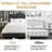Fabric Upholstered Bed Frame with Adjustable Headboar,Wood Slat Support, Button Tufted Platform Bed-970880354-970880356
