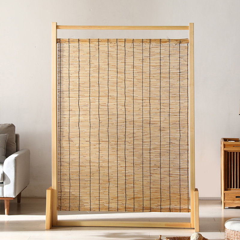 Cloison 1 pièce en bois massif Burlywood, H 78,74 po x l 47,24 po x P 1,97 po, Brun orangé