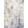 Tapis abstrait bleu / orange Barba