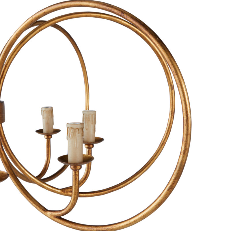 Alta 8 - Light Candle Style Geometric Chandelier