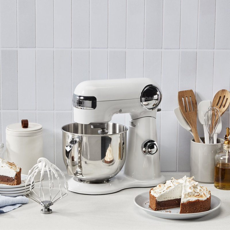 Cuisinart 12 Speed 5.5 Qt. Stand Mixer, White Linen